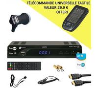 OFFRE EXCEPTIONNELLE : SERVIMAT SIRIUS III RÉCEPTEUR SATELLITE HD + CARTE FRANSAT + CÂBLE HDMI + CÂBLE 12V + DÉPORT IR + LNB SINGLE