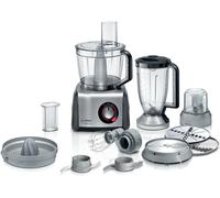 Bosch MC812M844 robot de cuisine 1250 W 3,9 L Noir, Acier inoxydable