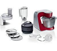 Bosch MUM58720 robot de cuisine 1000 W 3,9 L Gris, Rouge, Acier inoxydable