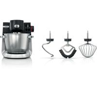 Bosch Serie 6 MUMS6ZS00 robot de cuisine 1600 W 5,5 L Noir, Acier inoxydable Balances intégrées