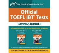Offre groupée de tests officiels du Toefl IBT