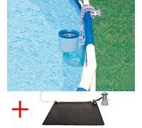 Offre Intex Skimmer Deluxe Pour Piscine + Panneau Solaire 28000