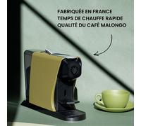 Cafetière à dosette MALONGO EOH KAKI MAT