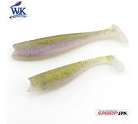 Offre spéciale 11 cm PRO Swimbaits Paddle Tail Shad Lure 4.3 "leurre souple pour brochet Cod Bass pêche conseils appâts leurres en vinyle souple 4 pièces/lot Red Head