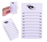 Offre Spéciale 7-14mm Mode Individuelle Extension De Cils Support Acrylique Tampon Cils Outil Porte-Plateau Peigne À Friser Les Cils Pour Les Cils