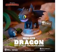 Offre Spéciale - Figurine de Collection Authentique BEAST KINGDOM Toothless Night Fury - Comment Enlever Son Dragon - Décoration de Bureau, Cadeau, Jouet Confirm A