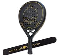 Offre Warrior - Birka Hammerforce Carbon + Protection de Cadre Offerte | Raquette Padel débutant | Padel Loisir | Raquette Fibre de Verre et Carbone