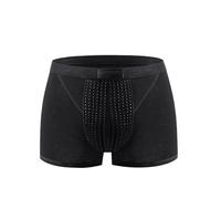 Offres à durée limitée Boxer de soins de santé pour hommes, sous-vêtements décontractés élastiques respirants, nouvelle collection Caleçon Long Homme Thermique Vente de coffrets cadeaux pour femmes