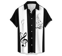 Offres de la Journée de la Grande-Bretagne Chemise boutonnée à manches courtes pour hommes, chemise décontractée, été, manches courtes, chemises boutonnées, vêtements tendance d Vente déstockage 1P