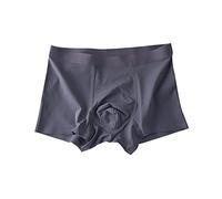 Offres de printemps Sous-vêtements pour hommes Boxer Briefss Sous-vêtements en viscose de bambous doux et respirants pour hommes avec poche à mouche ouverte Lot Homme Che Déstockage dans l'entrepôt