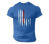 Offres du jour Chemise boutonnée à manches courtes pour hommes, chemise décontractée, été, manches courtes, chemises boutonnées, vêtements tendance décontractés Dégagemen Déstockage dans l'entrepôt