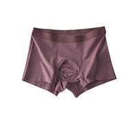 Offres du jour Sous-vêtements pour hommes Boxer Briefss Sous-vêtements en viscose de bambous doux et respirants pour hommes avec poche à mouche ouverte Lot Homme Cher Idées de cadeaux pour femmes