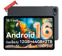 【Offres sélectionnées, disponibles tant que les stocks durent ! 】Tablette TABWEE T80 Android 16, 10,5 pouces 12 Go (4+8) RAM + 64 Go ROM, 1280 x 800 pixels, batterie 6000 mAh à charge rapide / Wi-Fi 5