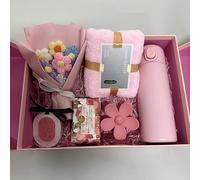 Offrez à une femme un cadeau d'anniversaire, pour elle, mère, sœur, amie, fille, un cadeau unique pour femme, pour sa femme, ses collègues, ses enfants, tasse d'isolation créative, bouquet de fleurs
