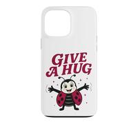 Offrez Un câlin à Une Coccinelle, Joyeux et drôle, dernier Jour d'été Scolaire Coque pour iPhone 13 Pro Max