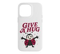 Offrez Un câlin à Une Coccinelle, Joyeux et drôle, dernier Jour d'été Scolaire Coque pour iPhone 14 Pro Max