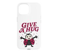 Offrez Un câlin à Une Coccinelle, Joyeux et drôle, dernier Jour d'été Scolaire Coque pour iPhone 15