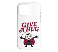 Offrez Un câlin à Une Coccinelle, Joyeux et drôle, dernier Jour d'été Scolaire Coque pour iPhone 16 Pro