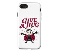 Offrez Un câlin à Une Coccinelle, Joyeux et drôle, dernier Jour d'été Scolaire Coque pour iPhone SE (2020) / 7/8