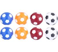 Offrez-vous un temps long avec Zeit, langlebig Gummi -Material Mini -Tischfußballkugel, 8pcs für jetzige Kinder