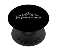 Offrez-Vous Une Raison pour la randonnée, Le Trekking, l'escalade PopSockets PopGrip Adhésif
