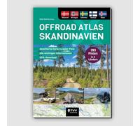 Offroad Atlas Skandinavien: 393 Pisten in 5 Ländern
