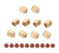 OFFSCH 10 Paires de Buses en Laiton pour Pompe à Fumée, Pièces de Rechange Légères Compatibles Machine à Fumée Scène, Accessoires Effets Spéciaux pour Concerts et Mariages, Diffusion