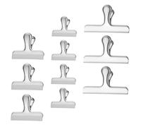 OFFSCH 10 Pièces Clips de Sacs Alimentaires T Forme Multi Usage pour Cuisine Bureau Maison Forte Prise pour Conservation Fraîcheur Lot Petits Moyens Grands Clips