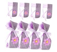 OFFSCH 10 Pièces Lot de Sachets Parfumés Réutilisables Petites Pochettes Transparentes Sacs à Fragrance pour Armoire Voiture et Cadeau Multifonction
