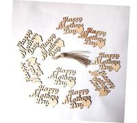 OFFSCH 10 Pièces Petit Pendentif Bricolage en Pendaison fête des mères Décorer étiqueter Maman Bonne fête des mères Amour Suspendu Pendaison d'amour en