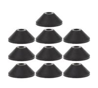 OFFSCH 10pcs Rondelles Coniques en Caoutchouc pour Fixation Abattant Wc, Joint D'étanchéité Robuste et Anti-fuite, pour Réservoirs de Toilettes