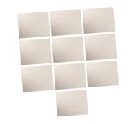 OFFSCH 10pièces Plaques De Mica Résistantes Chaleur Pour - Couvre-guides Pour Électroménagers Découpables Et