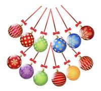 OFFSCH 12 Pièces Aimants Magnétiques de Noël pour Porte de Garage et Réfrigérateur Décorations Festives Thème pour Décoration Intérieure