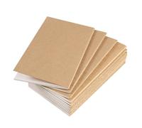 OFFSCH 12 Pièces Carnet Vintage en Papier Kraft pour Écriture et Diy, Design Classique Rétro, Bloc-notes pour Journal Intime et Idées de Listing