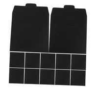 OFFSCH 12pièces Sachets Papier pour CD Housses De Rangement Carton pour Disques pour CD Et DVD Organisateur Pratique pour Documents Et Médias