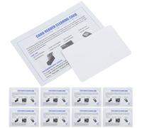 OFFSCH 15 Cartes de Nettoyage pour Imprimantes et Terminaux de Paiement Format 125 X 79 CM Compatibles Compteuses de Billets et Scanners Kit Professionnel pour Maintenance des Pos