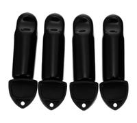 OFFSCH 1ensemble Set de Brosses Nettoyage Robinet Fût de Bière avec Couvercles Anti-poussière Caoutchouc Noir Accessoires Évier Cuisine pour Entretien Tireuse et Robinet Bar