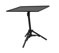OFFSCH 1ensemble Support De Projecteur Tripode Réglable avec Table Intégrée pour Ordinateur Portable pour Utilisation Extérieure Et Intérieure Structure Stable Et Compacte