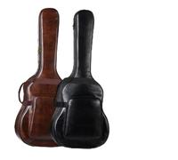OFFSCH 1pièce Housse De Guitare Acoustique Étanche avec Bretelles Doubles De Transport pour Guitare Folk Oxford Noir