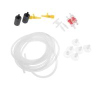 OFFSCH 2 Ensembles Kit D'accessoires pour Aquarium Ventouses en Plastique, Connecteurs pour Tuyaux D'oxygène, Installation Facile et Compatibilité Polyvalente pour Aquarium Domestique