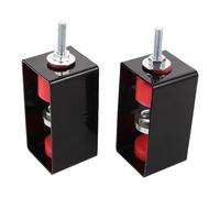 OFFSCH 2 Pièces amortisseur de mur de studio réduction du bruit des murs de studio amortisseur de réduction de bruit absorbeur acoustique ktv isolateur acoustique