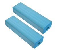 OFFSCH 2 Pièces Coussinet Antibruit pour Haltères Tapis de Poids Coussin de Protection Antichoc pour Sols de Gym Tapis de Réception Renforcé NBR Adapté Salle de Sport et Plateforme