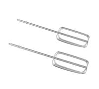 OFFSCH 2 pièces Lot Accessoires Fouets Mélangeurs Acier Inoxydable Rechange Batteur Électrique Multifonction Compatible Perceuse pour Cuisine Réutilisable