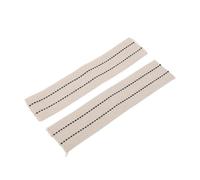 OFFSCH 2 Pièces Mèche Plate de Rechange, Coton Blanc, Éclairage | Meche pour Feu A Petrole, Tressage Serré, Allumage Rapide, Économie D’énergie, Bricolage, Camping, Jardin et Urgence