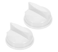 OFFSCH 2 Pièces Plastic Microwave Thermostat Knob Heat-resistant Replacement Control Dial For Precise Temperature Adjustment And
