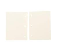 OFFSCH 240 Feuilles Papier à Relier Multifonction Papier à Lettres Multifonction Blanc pour Livre à Anneaux Mini 240 Feuilles pour Prise de Notes et Tenue de Comptes