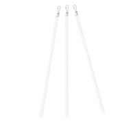 OFFSCH 3 Pièces Baguette de Store Vertical 12 Pouces en Acrylique | Crochet, Réglage Fluide, pour Rideaux et Stores, Usage Maison Bureau, Pièce Simple Élégante