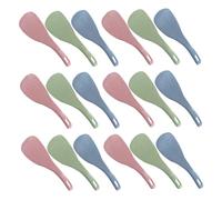 OFFSCH 30 Pièces Spatules à Riz Antiadhésives Légères Résistantes Chaleur Ergonomiques Poignée Confortable pour Cuiseur à Riz Ustensiles de Cuisine Faciles à Nettoyer Service Pratique