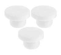 OFFSCH 3pcs Bouchons de Vidange pour Congélateur en Caoutchouc Rond 1,5 Cm Étanches Résistants à l'usure pour Réfrigérateur Coffre la Cuisine Maison