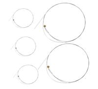 OFFSCH 5 Pièces Cordes de Guitare Électrique Acier Remplacement Corde B Guitare Acoustique Précis et Jouabilité Compatible Multiples Modèles Performance Stable pour Musiciens